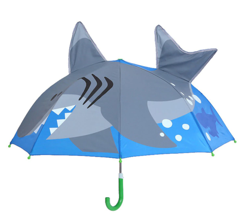 Parapluie enfant 3D requin