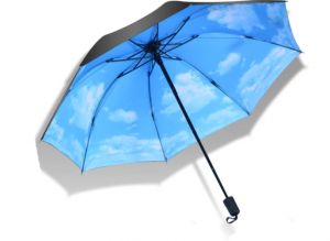 Collection intérieur parapluie ciel bleu