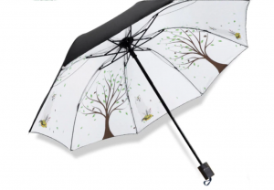 Collection intérieur parapluie arbre blanc