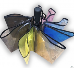 Parapluie arc en ciel inversé dessus Parapluie arc en ciel inversé dessus