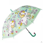 Parapluie licorne vert Parapluie licorne vert