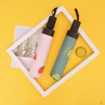 parapluie plié jaune parapluie plié jaune