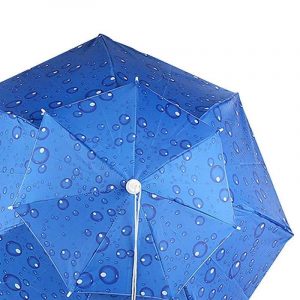 Chapeau parapluie ventilation main