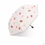 parapluie fraise blanc parapluie fraise blanc