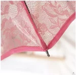 Parapluie cœur rose baleine Parapluie cœur rose baleine