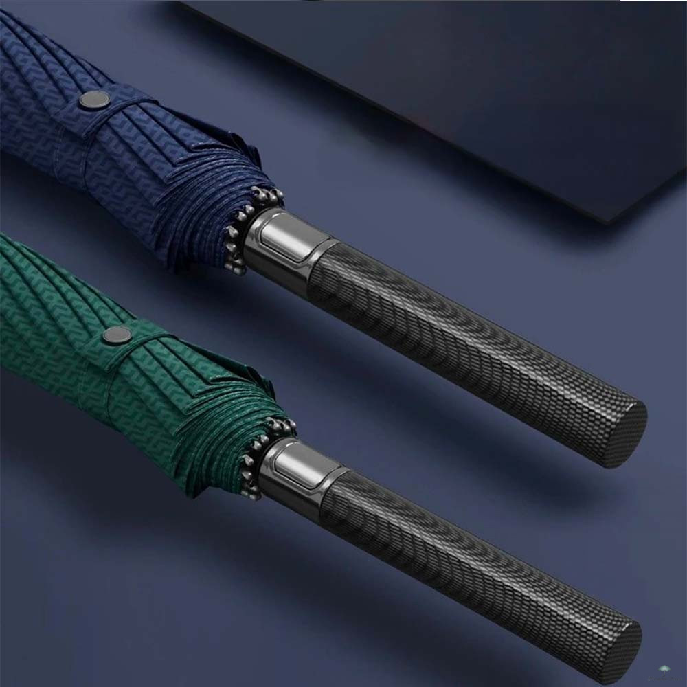 Carbon Elite – Le parapluie long haut de gamme à manche fibre de carbone, entre luxe et performance