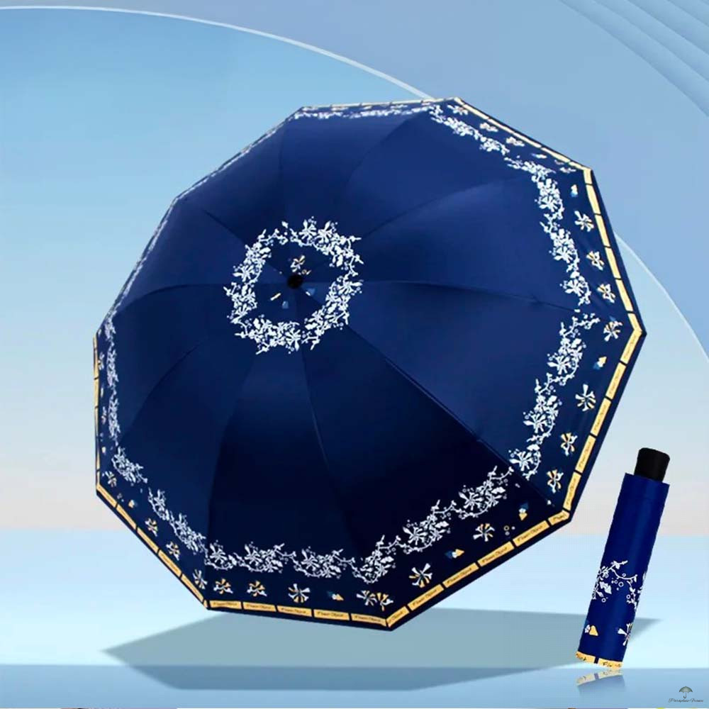 Douceur Pastel – Le parapluie pliant chic et léger qui allie féminité et protection