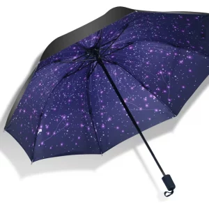 Parapluie Etoiles violette